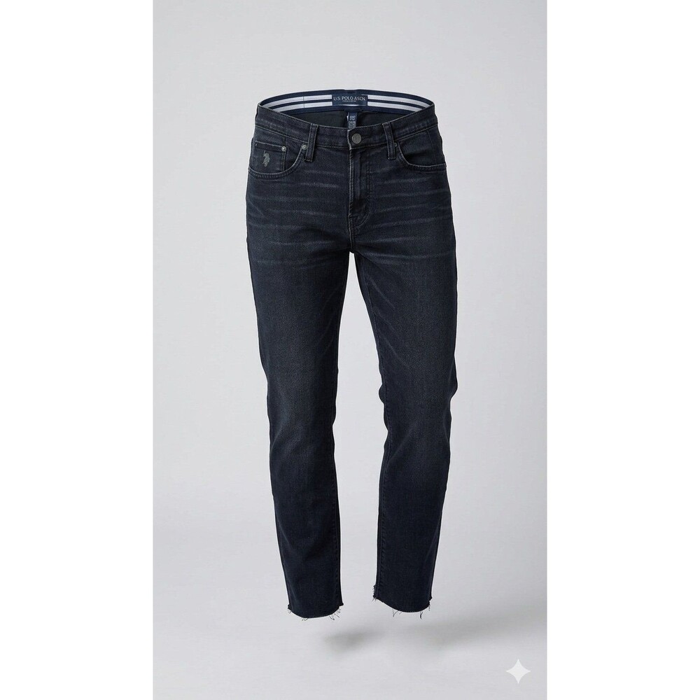 U.S. Polo Assn. Men’s Straight Leg Jeans Dark Wash 34x34